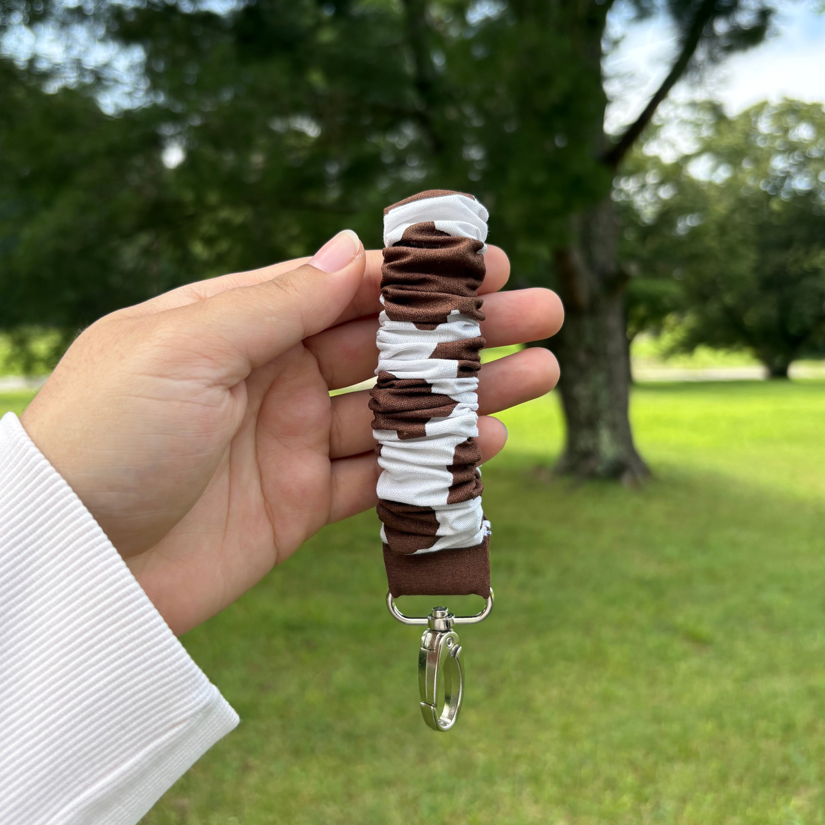 Scrunchie Wristlet Keychain