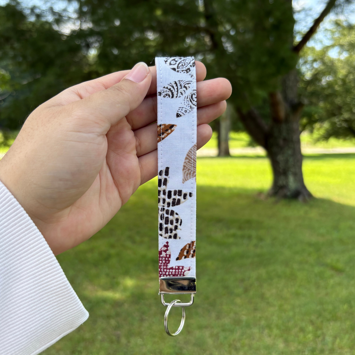 Fabric Wristlet Keyfob