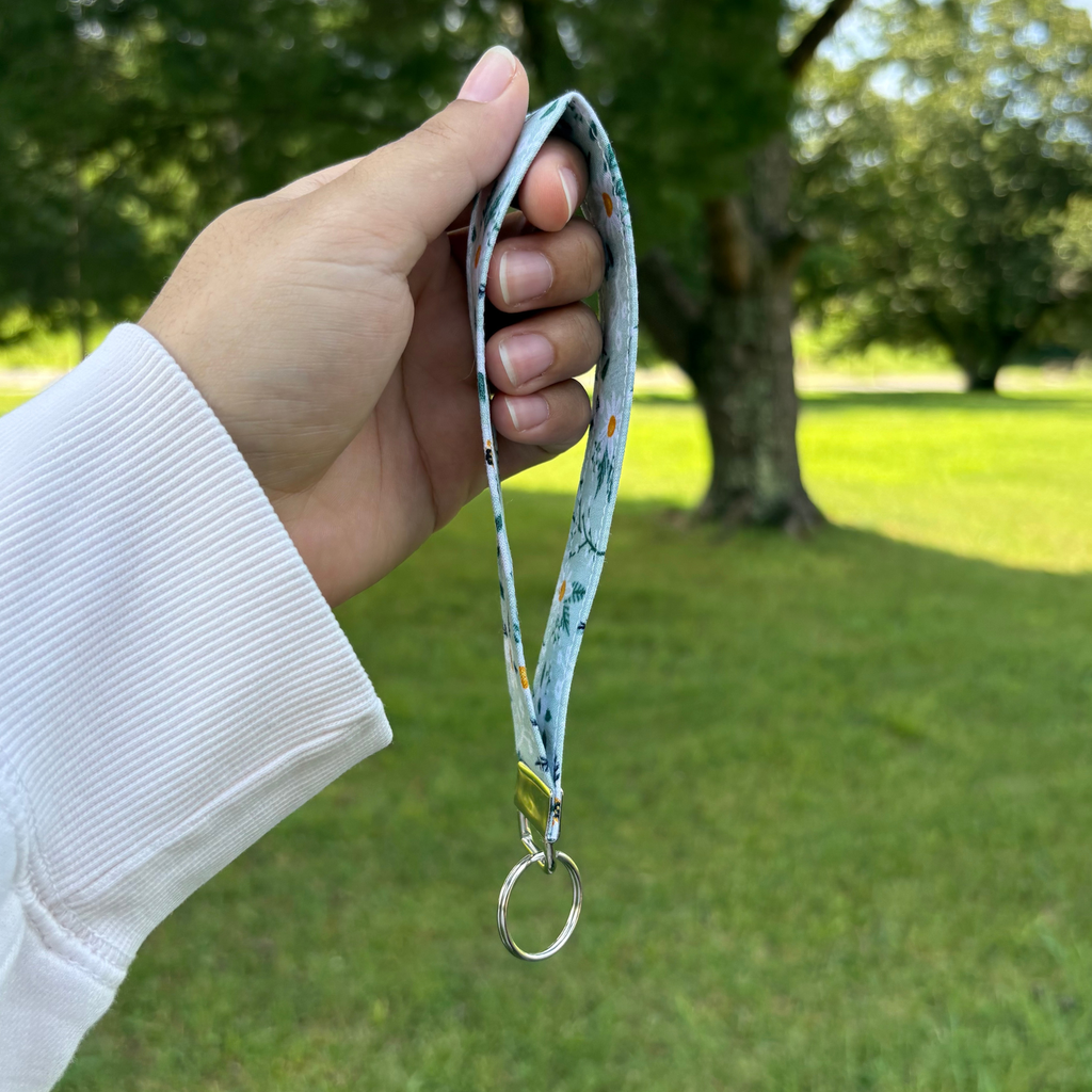 Fabric Wristlet Keyfob